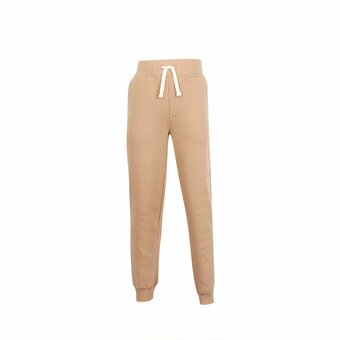 Jogger franela beige