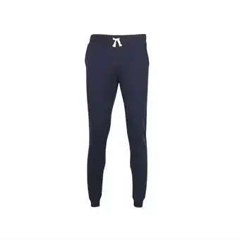 Tottus Pantalon franela azul oferta