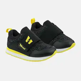 Tottus Zapatilla ninos negro amarillo t 24 oferta