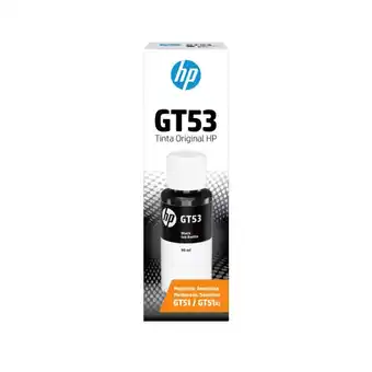 Tottus Botella de tinta negra hp gt53 original (1vv22al) oferta
