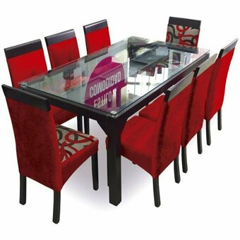 Tottus Juego de comedor ventuari 8 sillas oferta