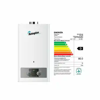Tottus Terma a gas 14lts gn oferta