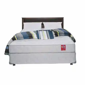 Tottus Cama 2 plazas beat + cabecera castelo + 2 almohadas oferta
