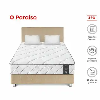 Tottus Dormitorio su majestad 2 plazas champagne oferta