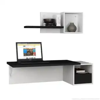 Tottus Escritorio flotante italy negro oferta