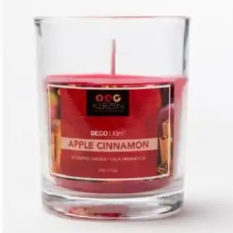 Tottus Vela decolight 4 oz manzana canela oferta