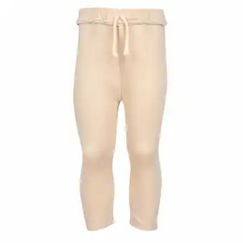Tottus Pantalon leggings crema oferta