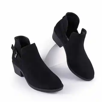 Tottus Botines moda hebilla neg 38 oferta