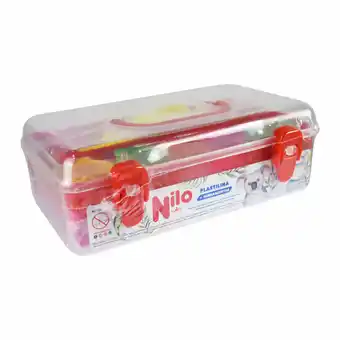 Tottus Nilo plastilina x7 col+7 moldes+1 rodi oferta