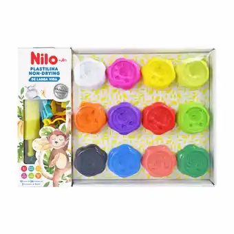 Tottus Nilo plast premium packx12 col+acce 360g oferta