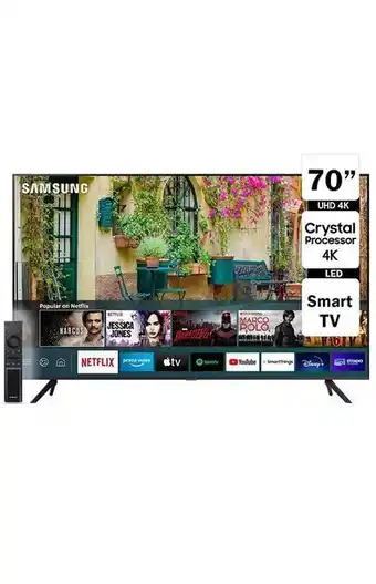 Tiendas EFE Tv smart tv 70' crystal uhd 4k 70au7000 oferta