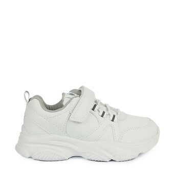 Bata Bubblegummers zapatillas escolar para niña blanco oferta