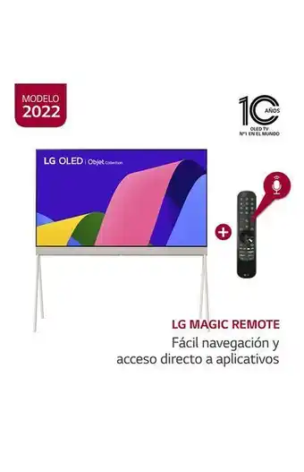 Tiendas EFE Tv lg oled 55' 4k smart thinq ai 55lx1qpsa (2022) oferta