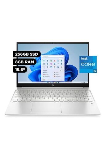 Tiendas EFE Laptop hp pavilion 15.6' windows 11 intel core i5-1135g7 8gb 256gb ssd 15-eg0500la oferta