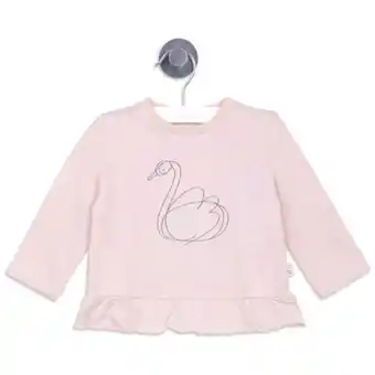 Platanitos Colloky poleron vuelo cisne rosado claro oferta