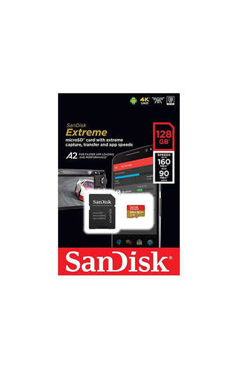 Tiendas EFE Memoria sandisk extreme micro sd uhs-i w.adapter 128gb oferta