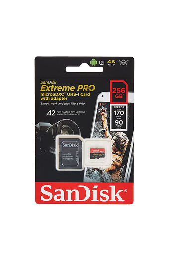Tiendas EFE Memoria sandisk extreme micro sd uhs-i w.adapter 256gb oferta