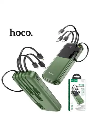 Tiendas EFE Powerbank hoco db07 10.000mah 4en1 oferta