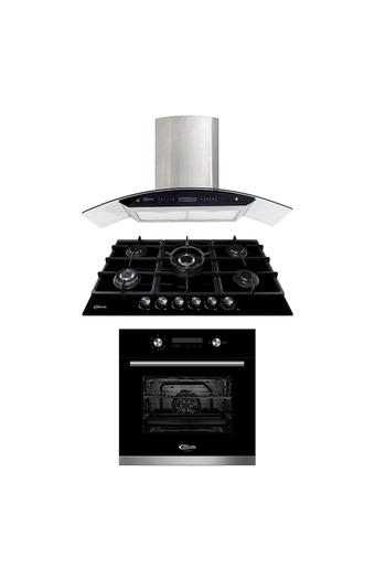 Tiendas EFE Tricombo klimatic: encimera aosta 90 + campana venezia ix + horno bonn oferta