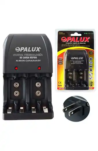 Tiendas EFE Cargador de pilas recargables aa aaa 9v oferta