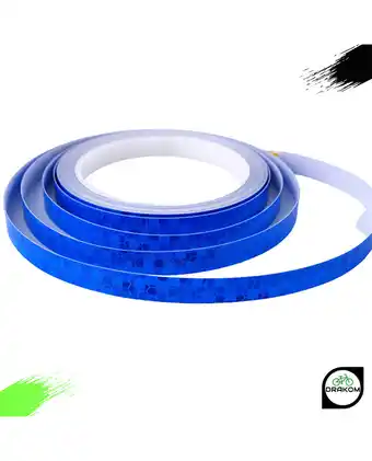 Tiendas EFE Rollo 8m stickers reflectantes azul oferta