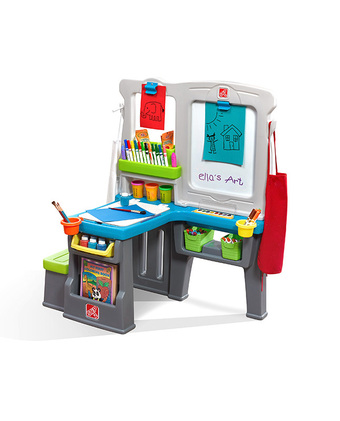 Tiendas EFE Centro de arte con escritorio y pizarra step2 oferta