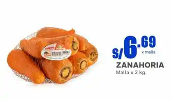Makro ZANAHORIA Malla x 2 kg. oferta
