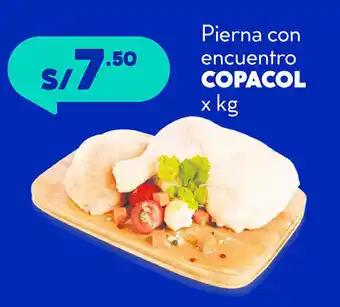 Plaza Vea Pierna con encuentro COPACOL x kg oferta