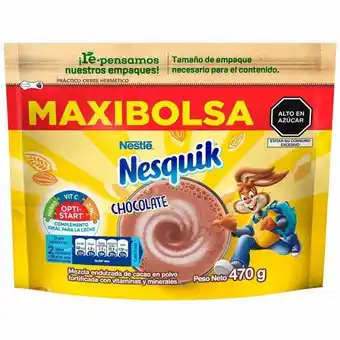Vivanda Fortificante nesquik chocolate doypack 470g oferta