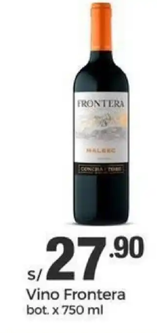 Metro Vino Frontera bot. x 750 ml oferta