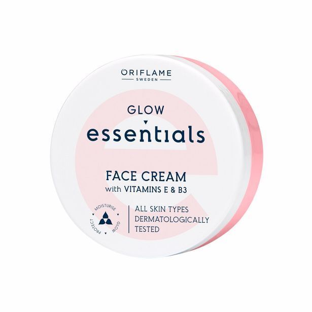 Oriflame Crema facial aclaradora con vitaminas e & b3 glow essentials oferta