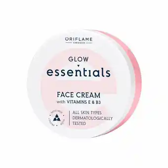 Oriflame Crema facial aclaradora con vitaminas e & b3 glow essentials oferta