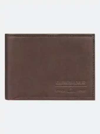 Quiksilver Billetera para hombre quiksilver leather minimack csd0 oferta