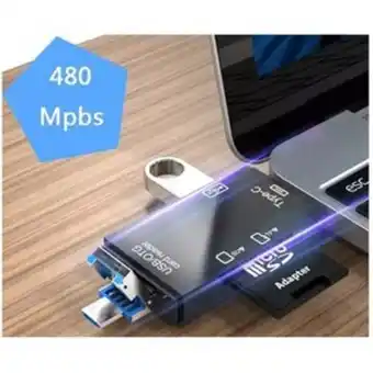 Linio Adaptador lector de memorias microsd sd... oferta