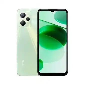 Hiraoka Celular libre realme c35 6.6 64gb 4gb ram glowing green oferta