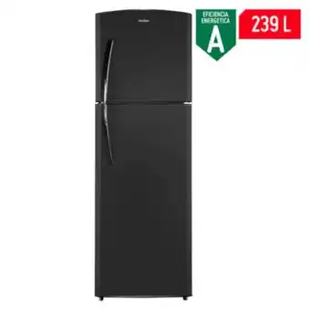 Maestro Refrigeradora mabe 239 lt top freezer rma520fvpg1 negro oferta