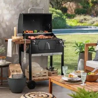 Maestro Parrilla a carbón 103x104.5x64.5cm con bandeja oferta