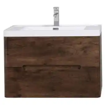 Maestro Mueble de baño vanitorio river chocolate 80x48x50cm oferta