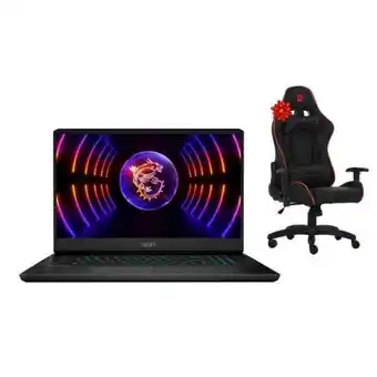 Hiraoka Laptop gamer msi vector gp77 13vg 17.3 intel core i9-13900h 1tb ssd 32gb ram rtx4070 + silla gamer argom tech arg-ch-9010bk n oferta
