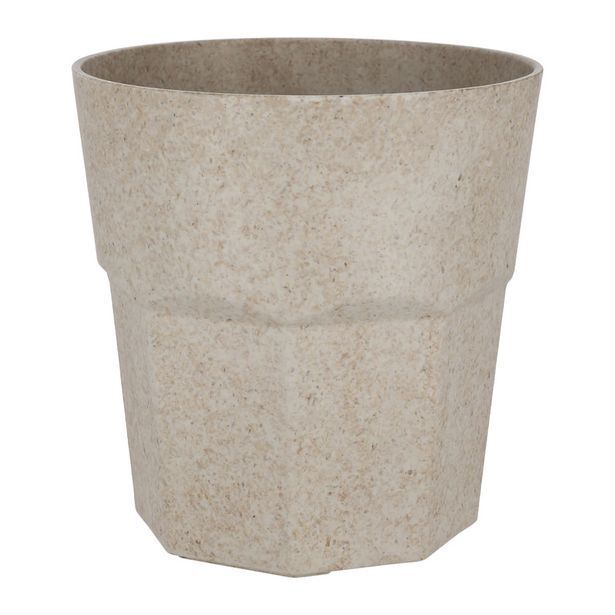 Casaideas Maceta fibra-bambú con drenaje ø27,2x28,1 cm oferta