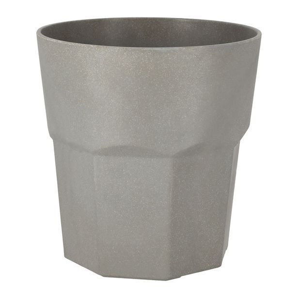 Casaideas Maceta fibra-bambú con drenaje ø27,8x28,7 cm oferta
