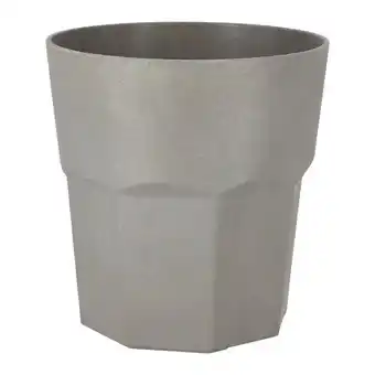 Casaideas Maceta fibra-bambú con drenaje ø27,8x28,7 cm oferta