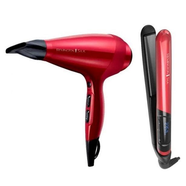 Hiraoka Secadora de cabello remington ac9096 + plancha para cabello remington s9600 oferta