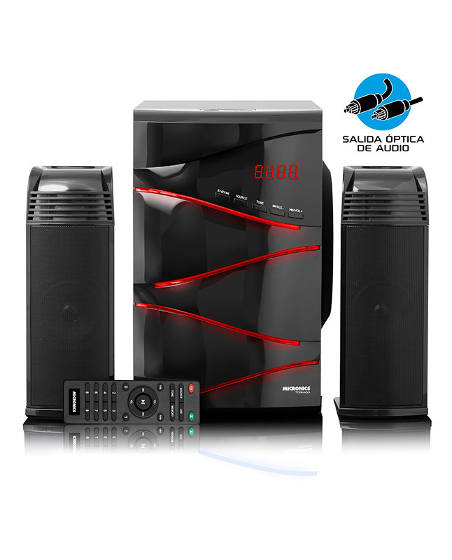 Tiendas EFE Parlante micronics led con sd + usb tornado s7034op oferta