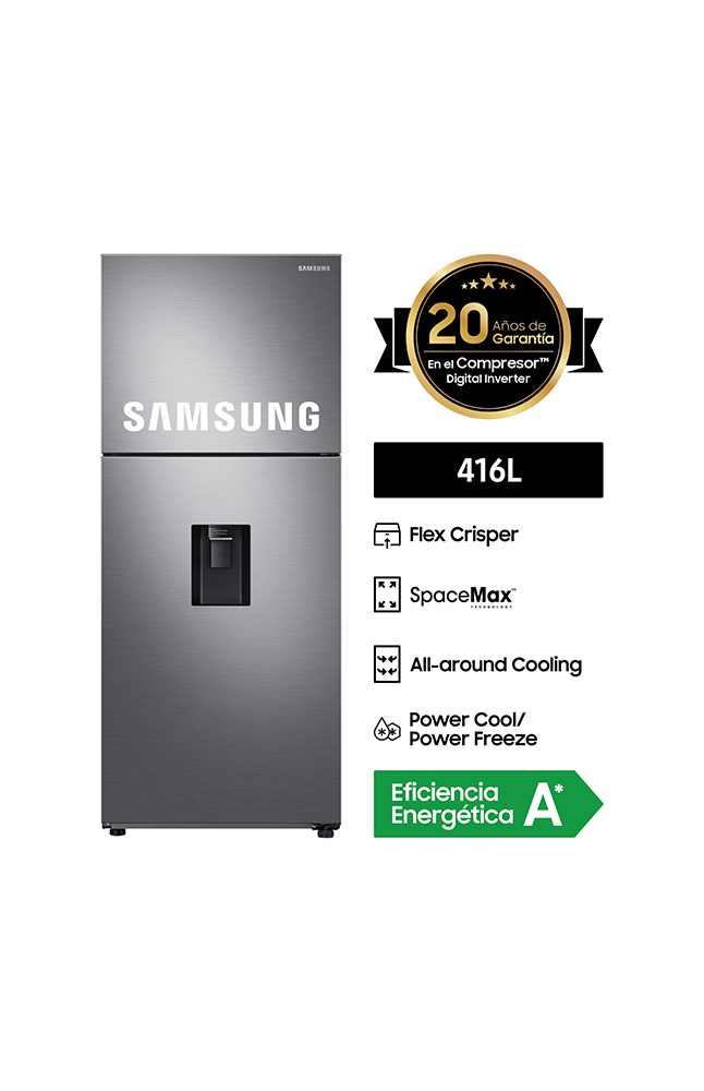 Tiendas EFE Refrigeradora samsung rt44a6620s9/pe 416lt oferta