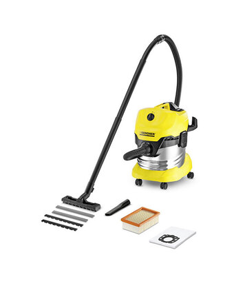 Tiendas EFE Aspiradora karcher 1000w wd4 premium amarillo oferta