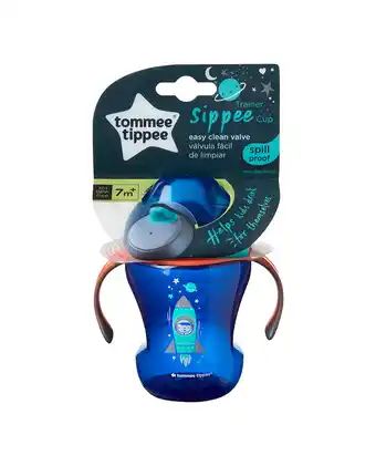 Tiendas EFE Taza de entrenamiento con boquilla 8oz 230ml tommee tippee azul oferta