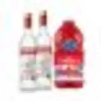 Almendariz 2 stolichnaya x 750 ml + ocean spray cramberry oferta