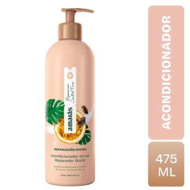 Tottus Acondicionador amaras reparación divina maracuyá 475 ml oferta