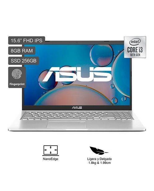 Tiendas EFE Laptop asus 15.6' windows 11 core i3 8gb 256gb 90nb0sr2-m00es0 oferta